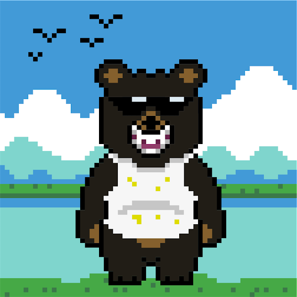 BootsNft's tweet photo. Gas is crazy low so I've minted 15 fishermen in the last 24 hours including this monster of a bear 🐻 I'm ready for the new game to launch on the 22nd 🔥 #beargame @BearEatsTrout https://t.co/N0sS859oma