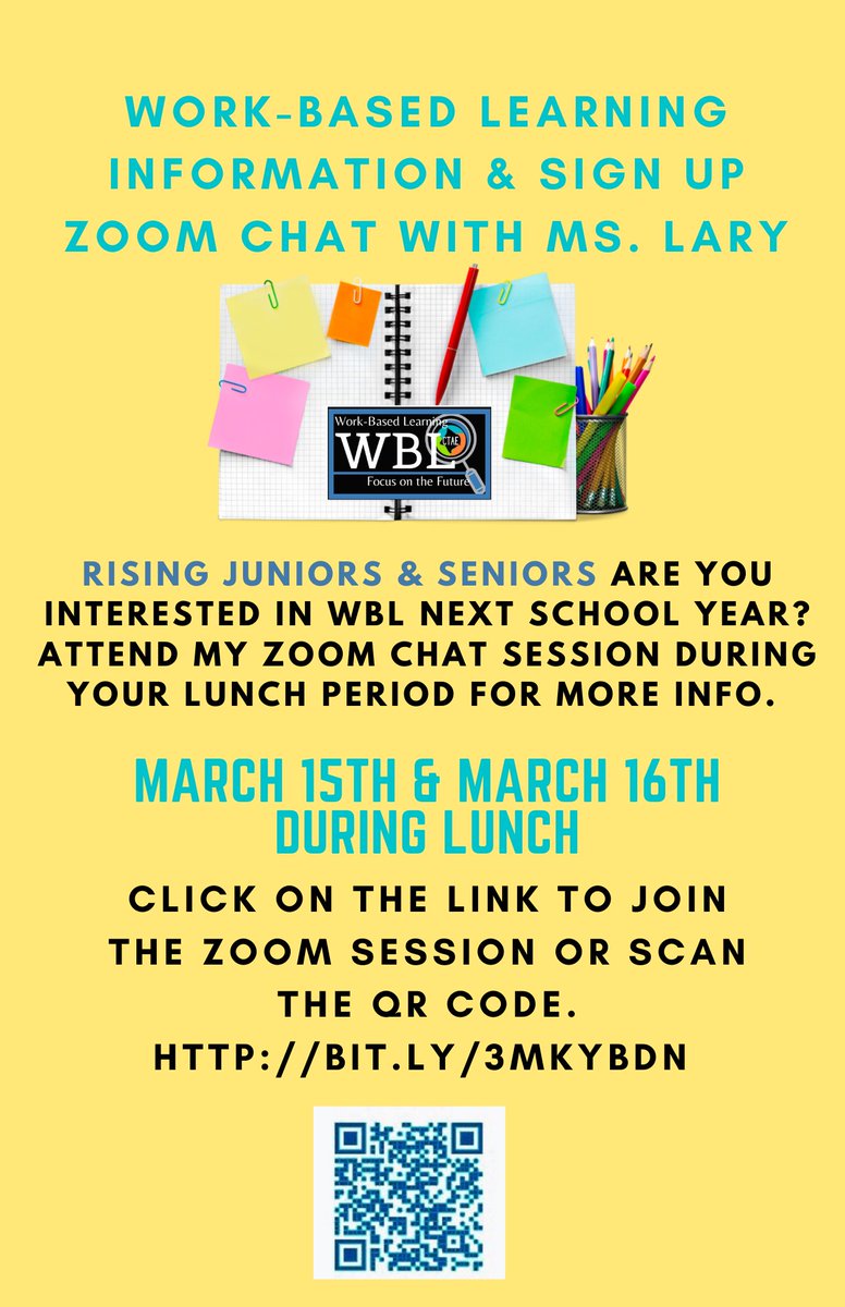 Rising juniors &amp; seniors, come chat with me today &amp; tomorrow about WBL for next year. <a href="/NCSS_CTAE/">NCSS CTAE</a> <a href="/NCCA_Covington/">NCCA</a> #NCSSBetheBest #myncca #nccawbl #newtonCTAE <a href="/NCCA_STEM/">NCCA STEM Institute</a>