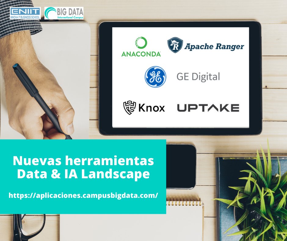 MasterBigData1's tweet image. ¿Has visto las nuevas herramientas #OpenSource y #DataResource de esta semana? @anacondainc @ApacheRanger @GEDigitalEU @SamsungKNOX y @Uptake son algunas de ellas. ¡Descúbrelas!
aplicaciones.campusbigdata.com