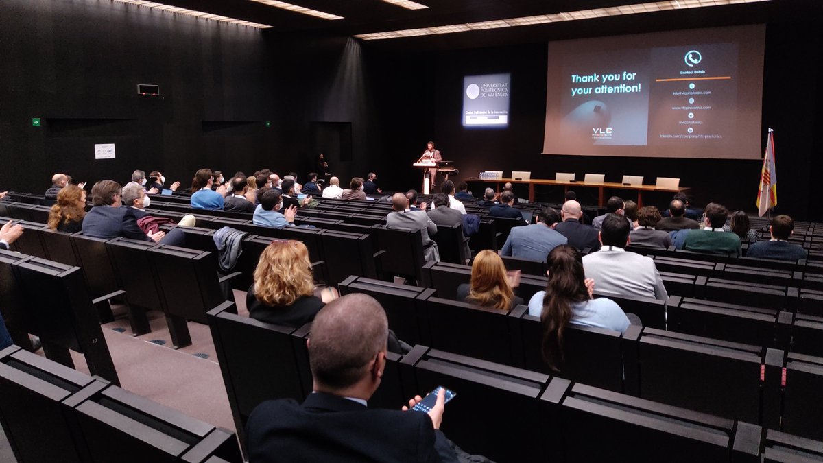 vlcphotonics's tweet photo. 📸 @upvpiclabs #PhotonicIntegrationWeek https://t.co/p1tmkcCUv2