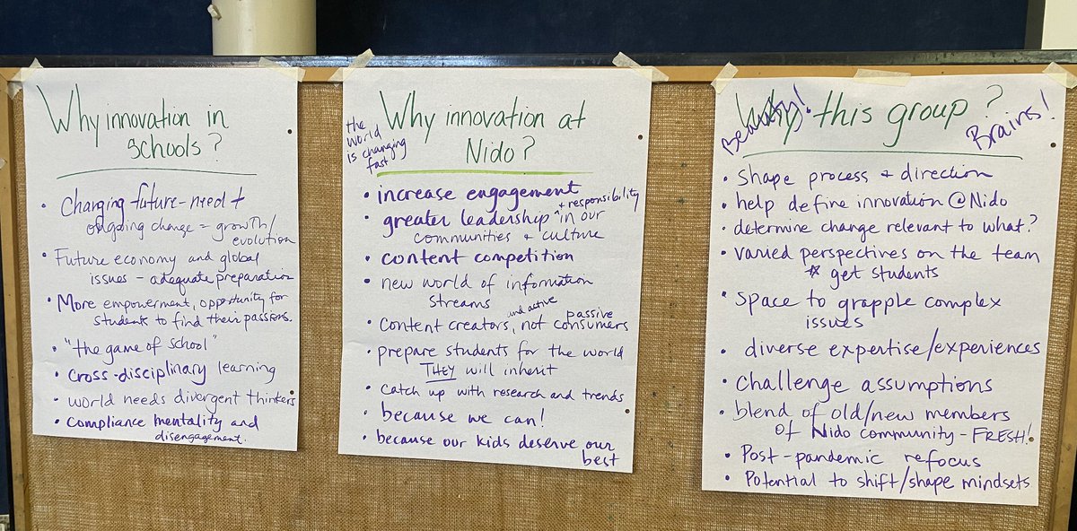 MsDamberger's tweet photo. Great things on the horizon for innovation in the high school at Nido #NidoLearns https://t.co/m9mBqxC2Zz