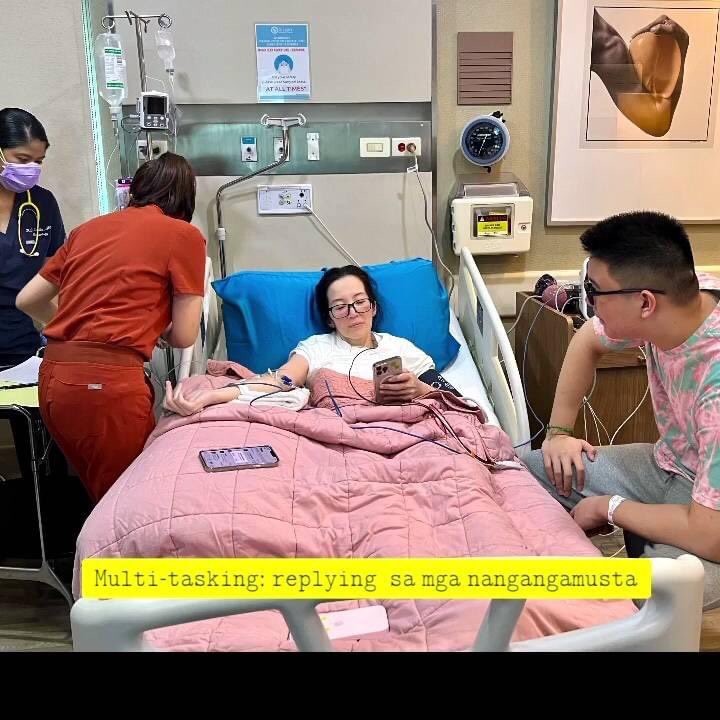 Kris Aquino on X: "State of Health condition straight from the Queen of All  Media Kris Aquino 💛💛💛 https://t.co/2ZS9DB0t42" / X