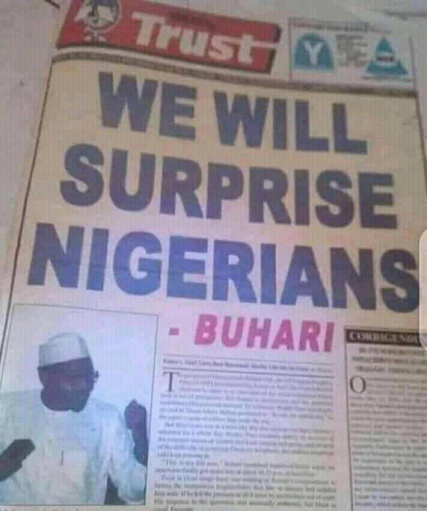 BigBasedChad's tweet photo. ASUU on strike.

Police threatening to go on strike.

No fuel.

No electricity.

No diesel.

No aviation fuel.

Inflation at an all-time high.

Buhari is keeping to his promise. He is a man of integrity. https://t.co/wcHqlKJGZm