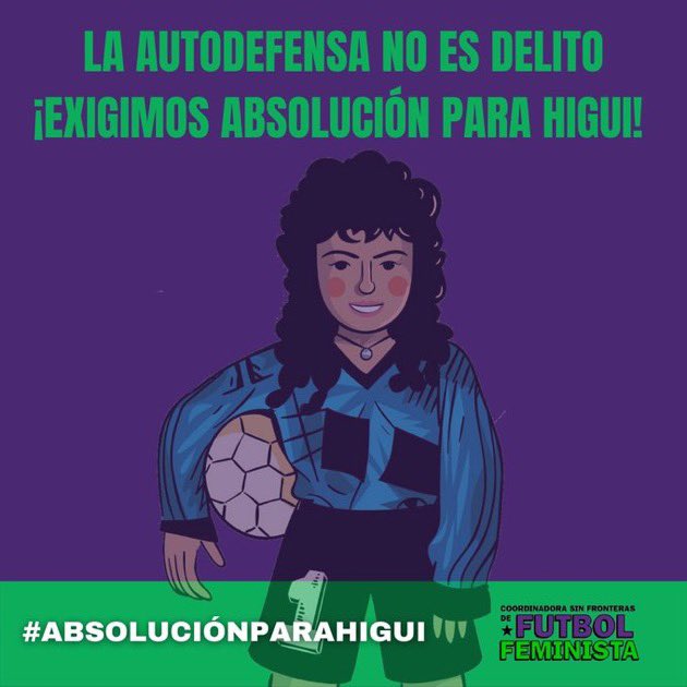 Hoy empieza el juicio contra Higui, la mujer que se defendió de una violación grupal correctiva (querían sacarle “lo lesbiana”) y mató a uno de sus atacantes. Higui estaba golpeada y con la ropa interior rota pero el hecho nunca fue investigado como violación #AbsolucionParaHigui