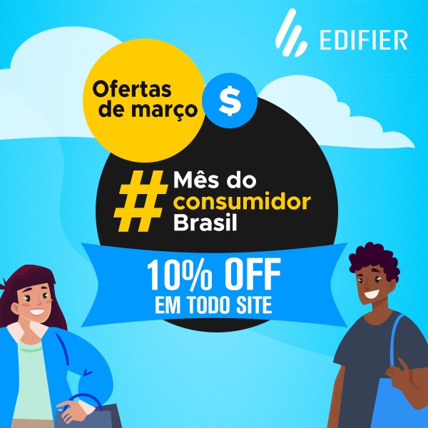 EdifierBrasiI's tweet photo. No mês do consumidor da Edifier quem ganha o presente é você!
Acesse o nosso site e aproveite .

- 10% em todo site * e mais 5% pix ou boleto

Não perca tempo, é por tempo limitado! https://t.co/fKMf3NMCfn