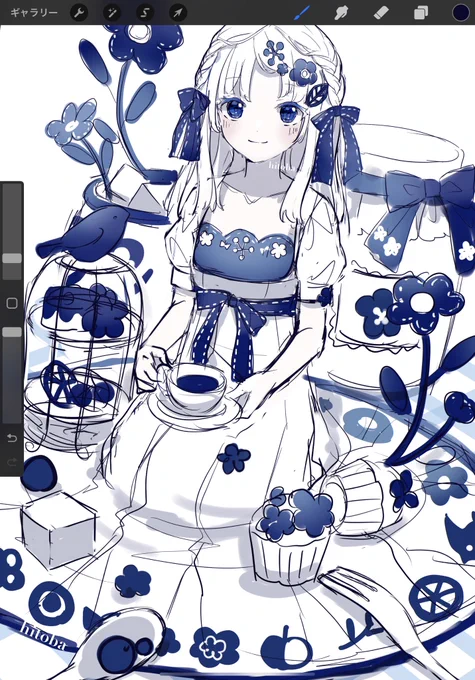 とても可愛い進捗🍽 