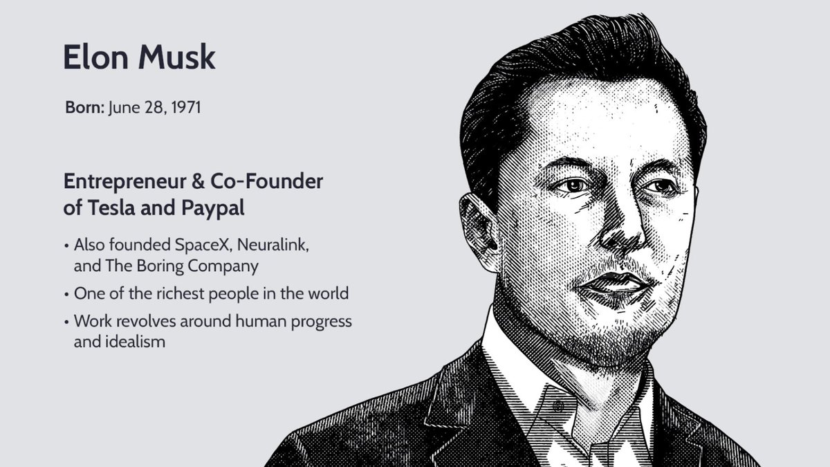 Top 7 productivity hacks from Elon musk.

--Thread--