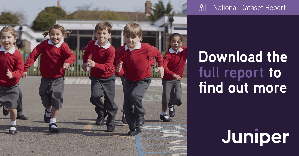 Our Juniper National Dataset Report is now available. The team at <a href="/JuniperEd/">Juniper Education</a> have examined data from 6,000 primary schools, representing over half a million pupils. Download now >> okt.to/qrQfKx #SLTChat #UKEdChat