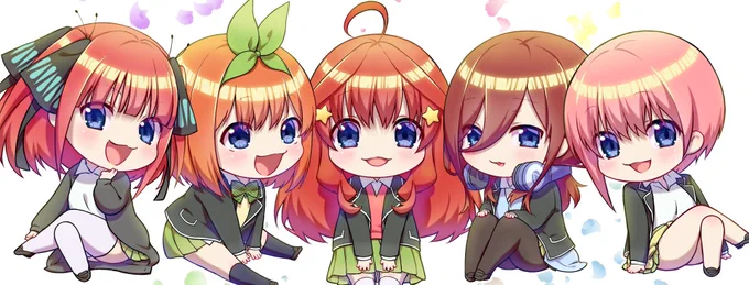 再掲となりますが☺️
#五等分の花嫁 #五等分の花嫁記念日 