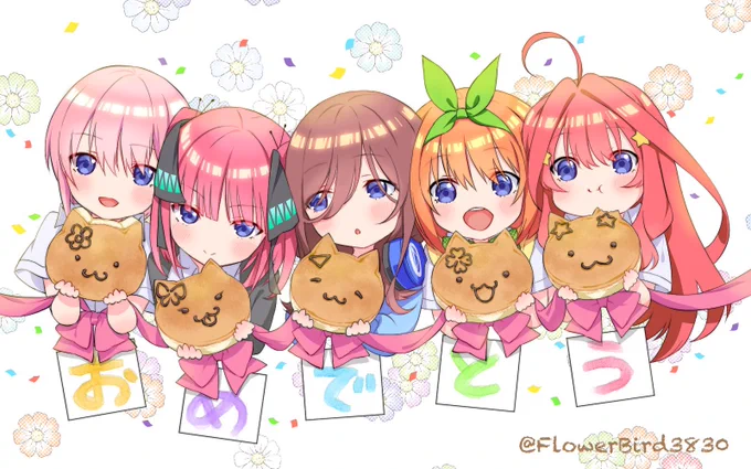 再掲となりますが☺️
#五等分の花嫁 #五等分の花嫁記念日 