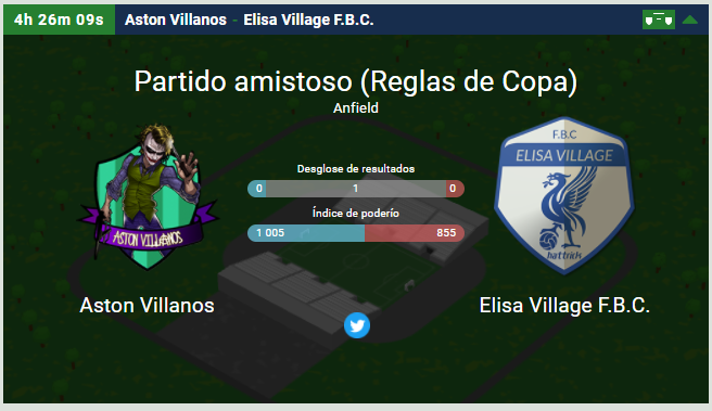 Cuenta regresiva.

LA FINAL de la Copa Fundación Tornado XIX es HOY.

#CFTxix🇩🇪 #FTornado #hattrick