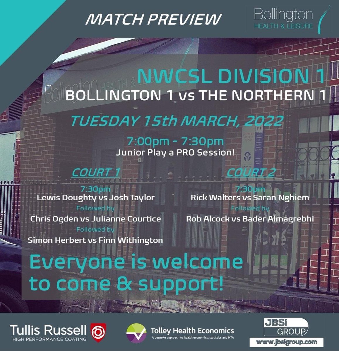 Bollington Squash Club tweet media