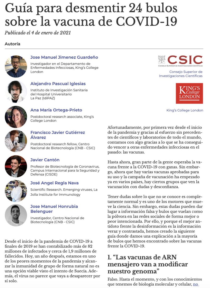 ja_regla's tweet photo. El Cuaderno COVID-19, es coordinado por @microBIOblog, e incluye artículos que abordan esta  gran crisis del siglo XXI 😷. Es un honor ver nuestro artículo: Guía para desmentir 24 bulos.  @JoseMJG @Dr_Pilgrim @AnitaOP @crocoduck90 @Javier__CB @JMHonrubia 

https://t.co/LjzWkXLBDj https://t.co/kPXjN33RPv