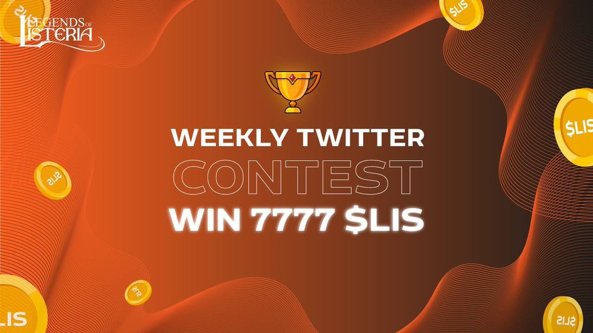 realisnetwork's tweet photo. 🔥 Brace yourselves! Our weekly Twitter contest is back 🔥

Rules are still easy:

1️⃣ Retweet this post!
2️⃣ Share your Legends of Listeria cups and wins in this Twitter thread! 
3️⃣ Get a chance to win 777.7 $LIS! 

🏆 The list of the lucky ones will be out on Sunday! 🏆 https://t.co/aujGzXSg1t