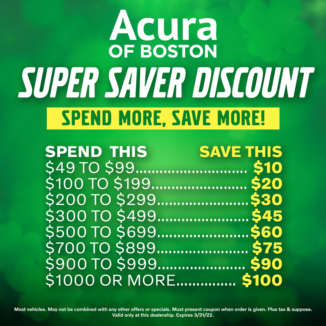AcuraBoston's tweet photo. ☘️ Feeling lucky? Come in today and save at Acura of Boston! https://t.co/77Aew5nOeb https://t.co/oIU1IDreVT