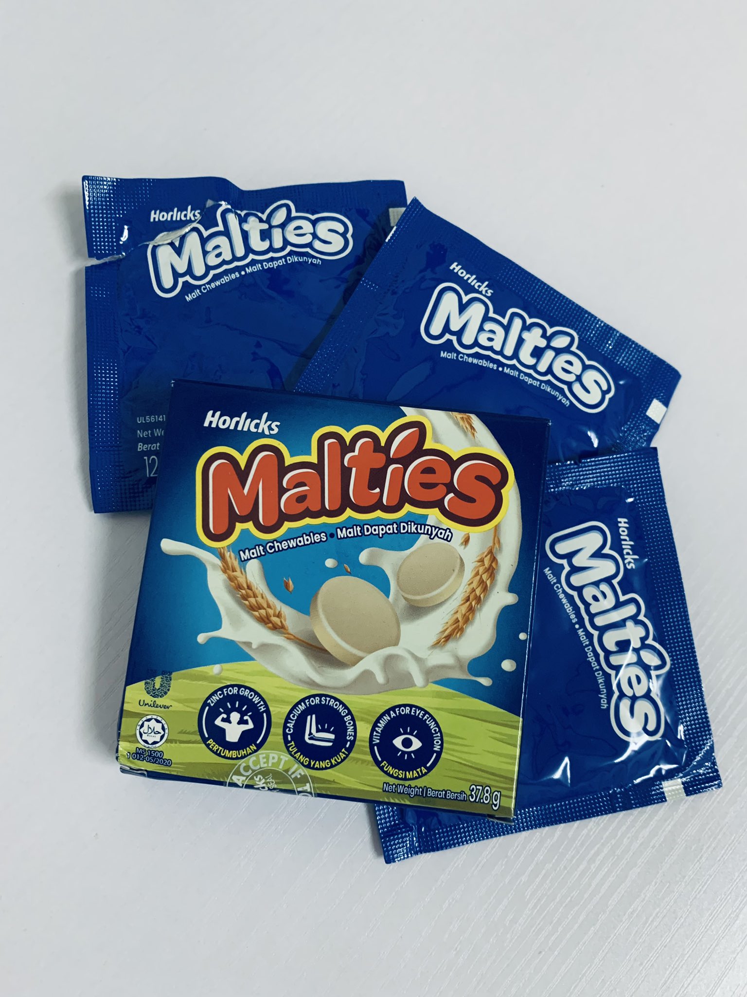 Horlicks Malties Tablet Original Flavor Candy Malt Childhood Memories X