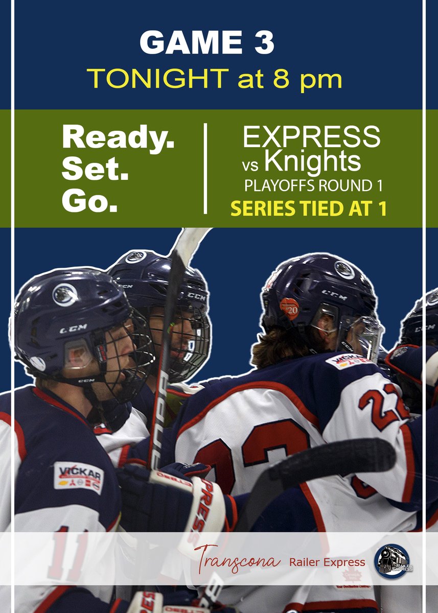 RailerExpress's tweet photo. We have laid the track.
Tonight we drive that train.
📍East End Arena
#GoEXPRESSGo | #Playoffss https://t.co/NUhnbEb08K