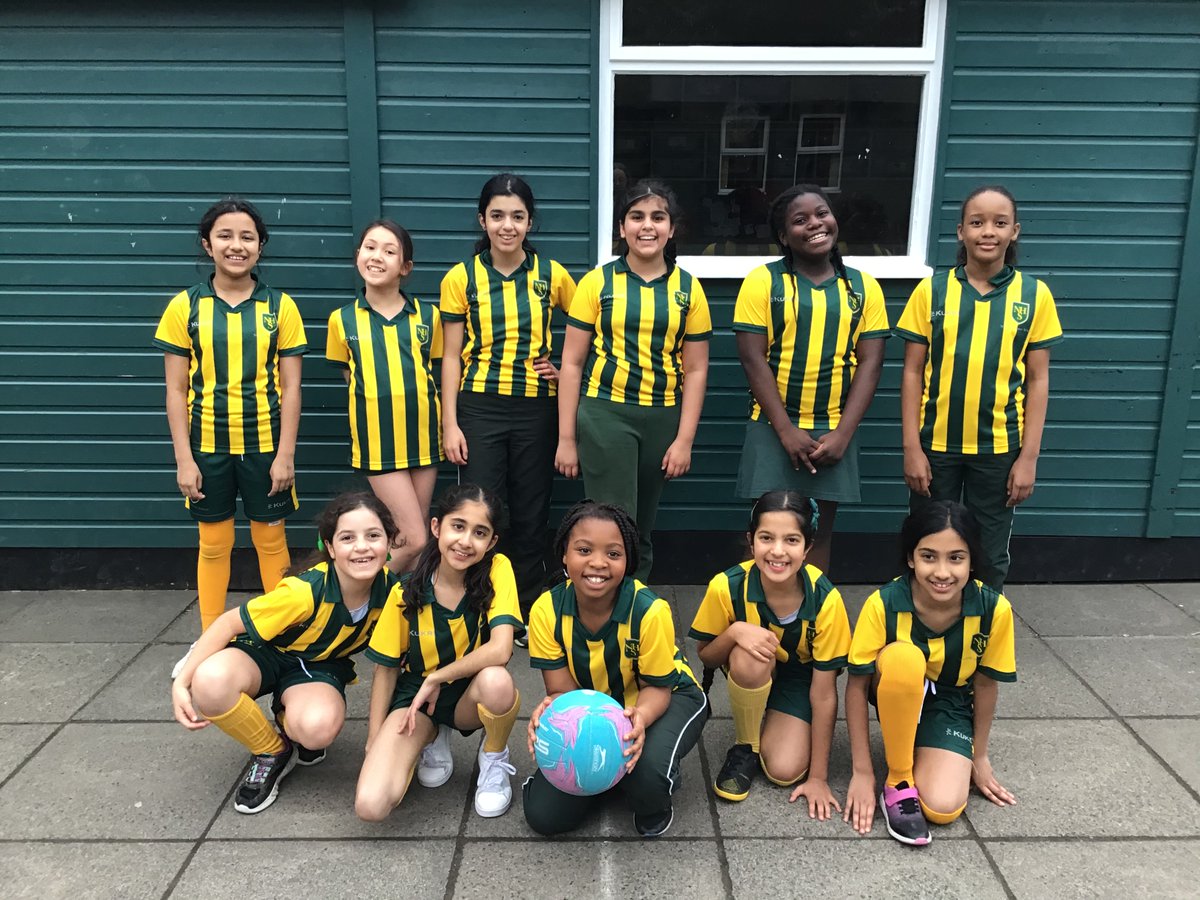 Our U10 &amp; 11s played their first netball match in our new kit on Thursday against St Dunstan's Primary School.