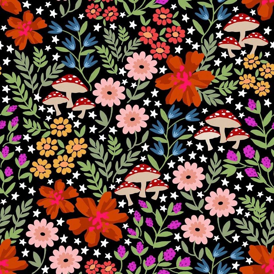 patternbank's tweet image. Magic Mushrooms and Florals by Priscilla Kanashiro 

patternbank.com/priscillakanas…