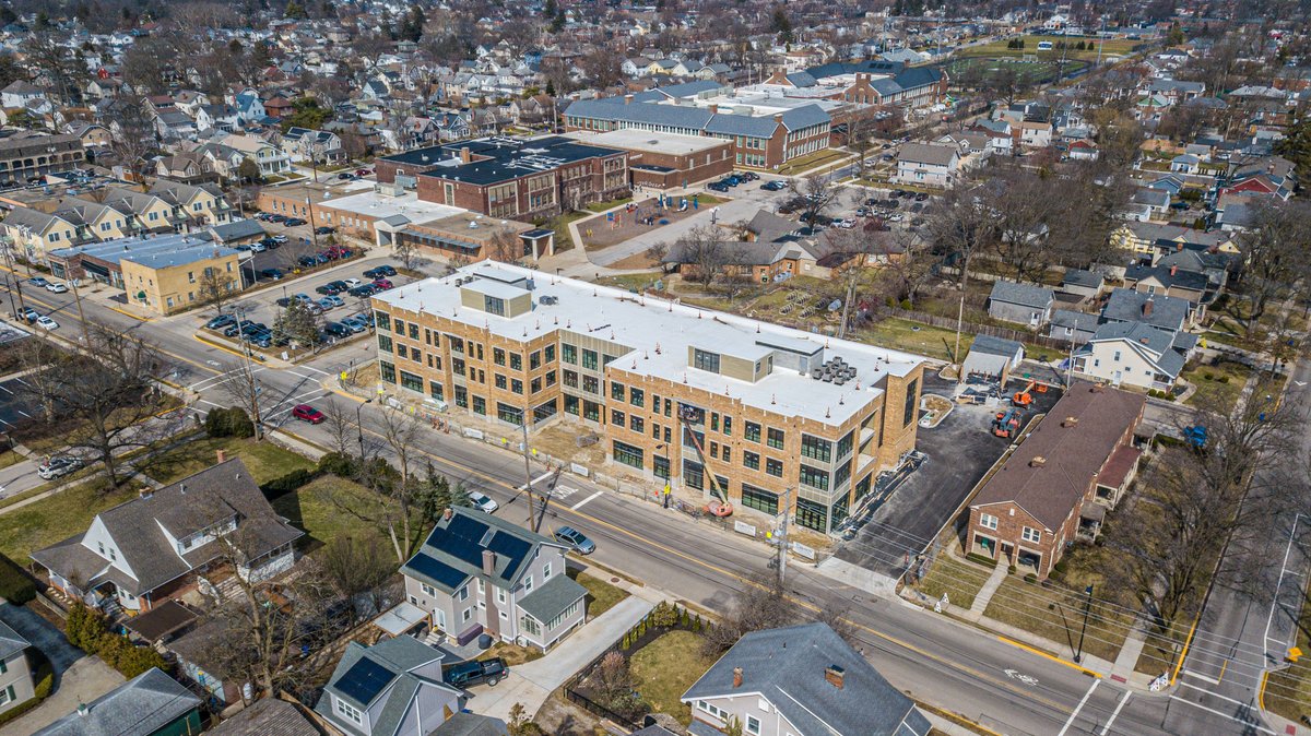 BrextonLLC's tweet photo. The Edington is located at 1580 W. First Avenue, Grandview, Ohio.  It has been said that Grandview Ave. belongs to visitors, while W. First Ave. belongs to Grandview.  W. First Ave. is Grandview’s civic boulevard, and home to the public library, schools, and parks. https://t.co/NvVbHfzGcO