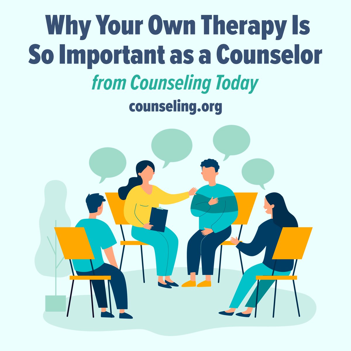 ACACounselors's tweet photo. When clinicians shy away from engaging in therapy themselves, they are limiting their ability to be effective counselors. #CounselorsHelp https://t.co/bmd6j8ret6 https://t.co/aYDIggkqZy