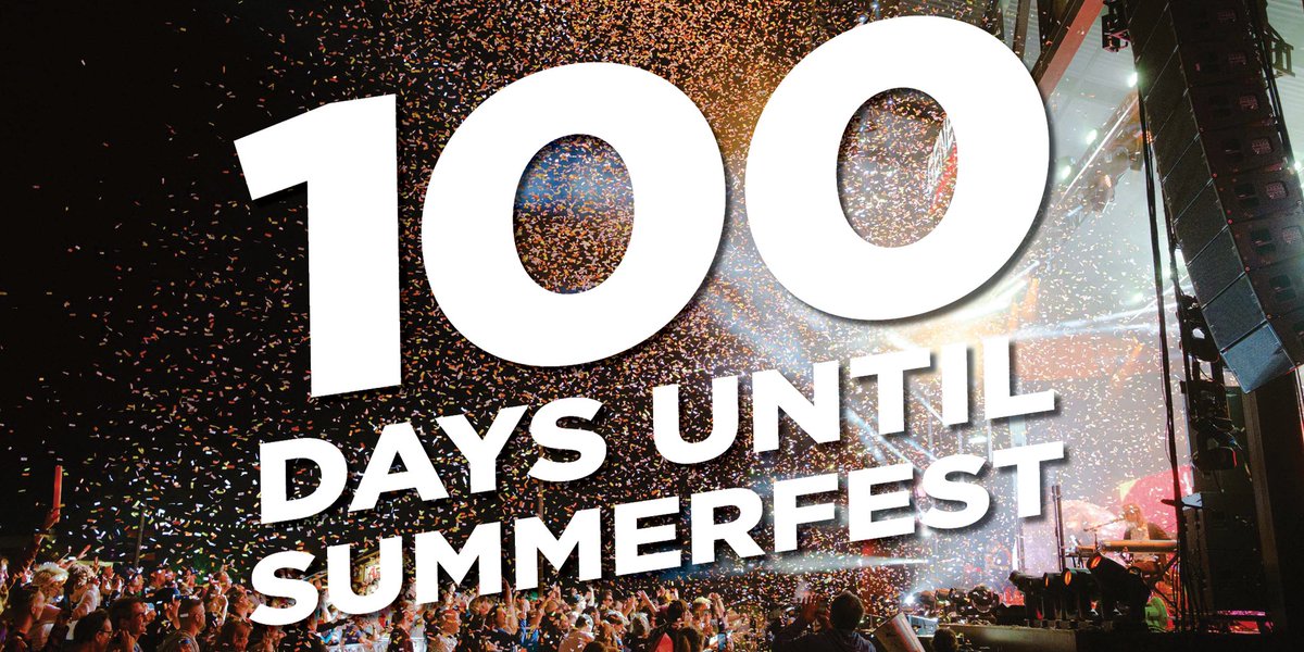 Summerfest's tweet image. Let the countdown begin! #Summerfest #Summerfest2022