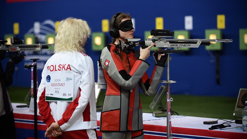 ShootingPara's tweet photo. Barbara Moskal 🇵🇱 and Kataryna Orzechowska 🇵🇱 helped Poland to jump to the top of the medals table as the 10m European Championship kicked off in #Hamar2022. Much more to come until Friday.
#MedalsTable
🇵🇱 | 1⃣🥇1⃣🥉
🇪🇸 | 1⃣🥈
#ShootingParaSport @Paralympics https://t.co/eGca3ZN16Y