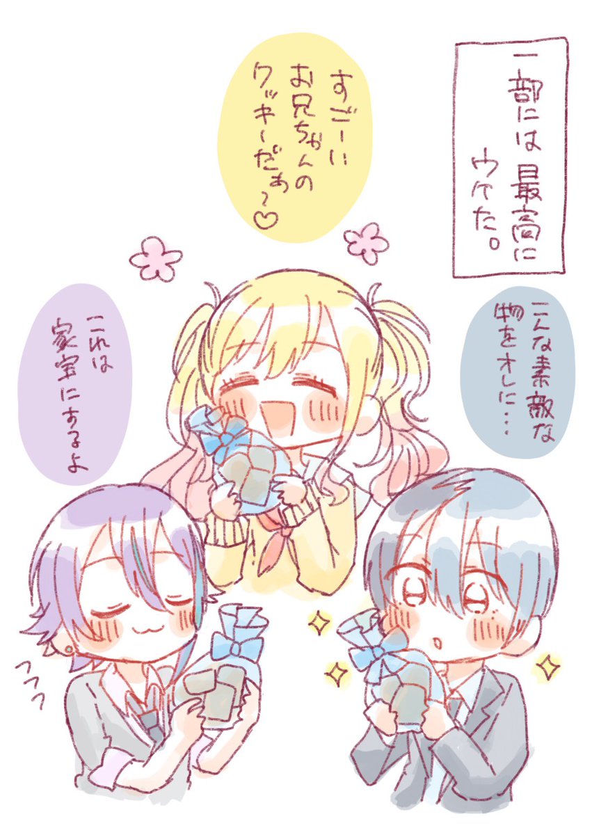 司センパイとホワイトデー
#prsk_FA
⚠️イベストとは別のパラレル設定 