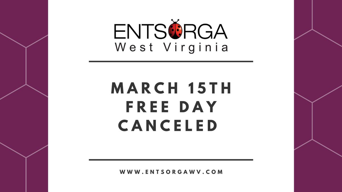 entsorgawv's tweet photo. Remember, we will not be hosting our monthly #EntsorgaFreeDay today. https://t.co/I75XlThUNS