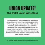 Photo by OVEC Union (@OvecUnion)