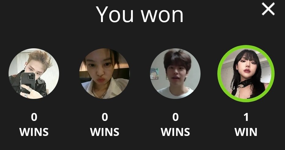 i won!!! HAHAHAHAAHAHAHHAHA