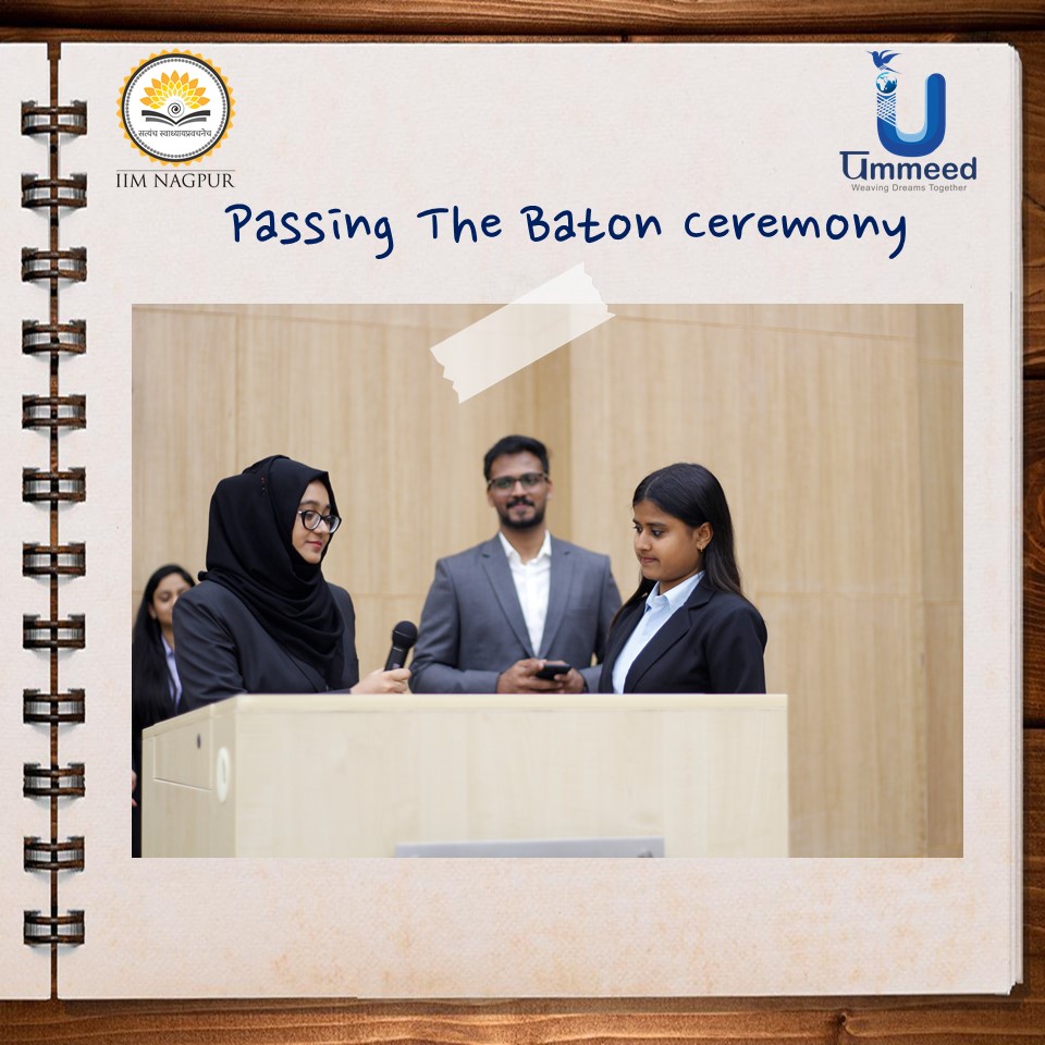 ummeediimn's tweet photo. Creating the legacy, and passing the baton. ~ Billie Jean King

On 14th March 2022, the Baton passing ceremony was held at IIM Nagpur to pass the legacy. Here are a few glimpses of the event.

 #iimnagpur #BeTheUmmeed #baton #ceremony #batonceremony
#Ummeed https://t.co/yrOGX96aHD