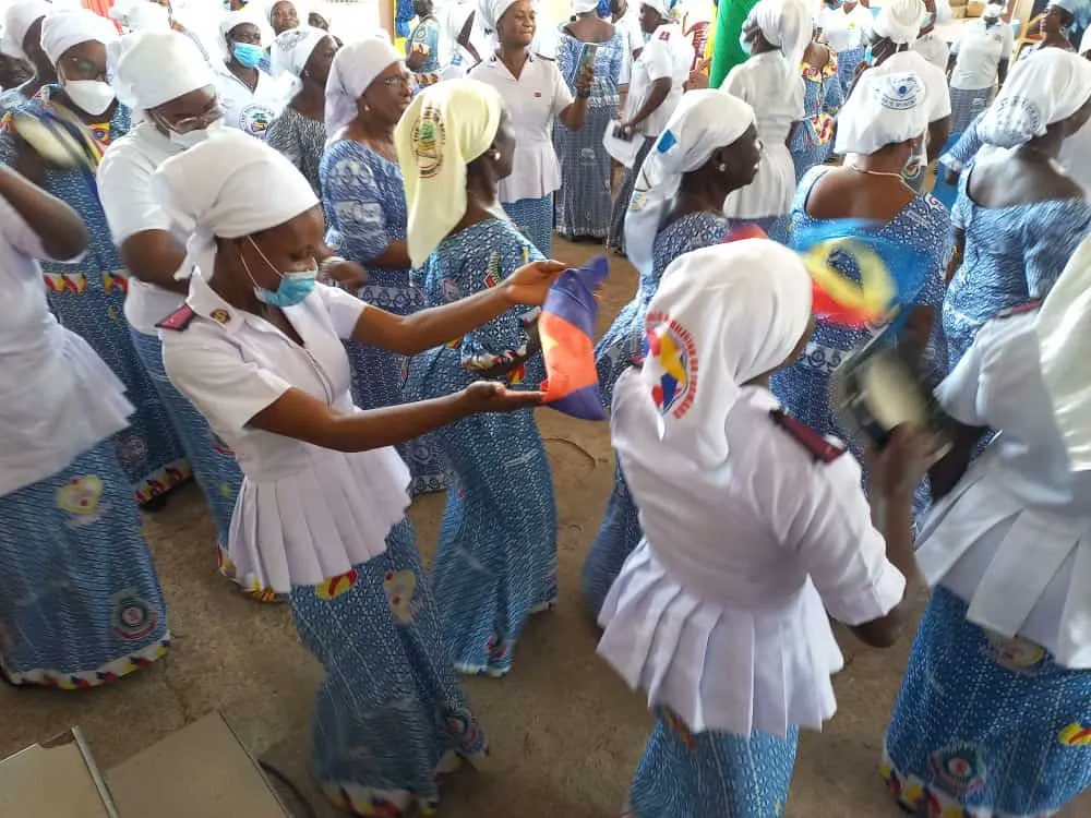 SalArmyGh's tweet photo. The Salvation Army Women's Ministries in Accra, recently gathered together for a special day of prayer and fasting. May they continue to grow closer to God during these times. https://t.co/4qlW1QBm9S