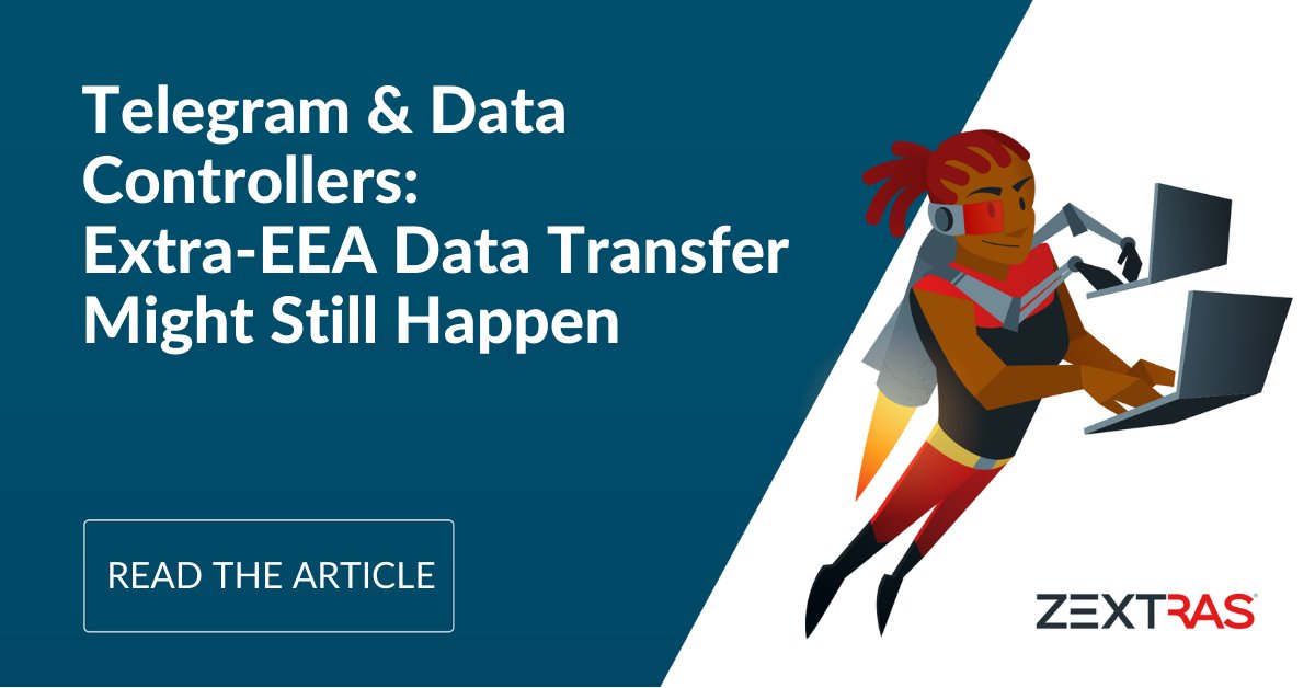 zextras's tweet image. Dear #DataControllers, transferring personal data outside the European Economic Area is not easy and the app you're using might not be the best solution. community.zextras.com/telegram-data-…
#zextras #GDPR #Telegram