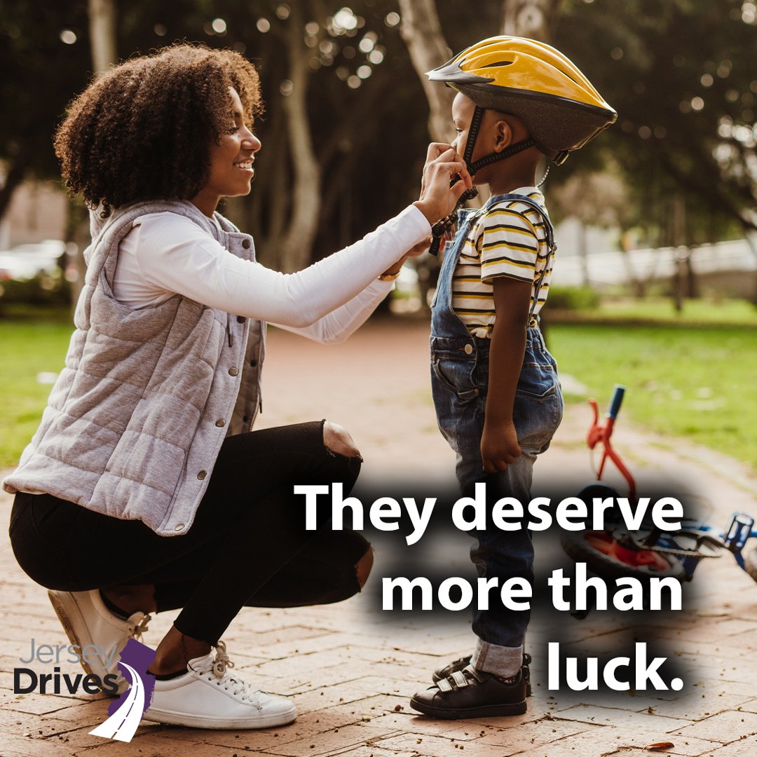 Luck is great, but their safety really depends on your actions. Give pedestrians and bicyclists plenty of room when passing. #stpattysday #stpatricksday #jerseydrives #moveover