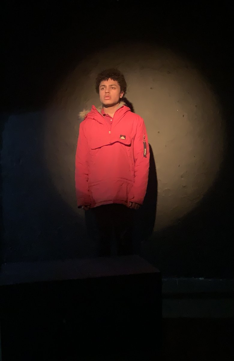 If anyone is near <a href="/BaronsCourt_W14/">Barons Court Theatre</a> tonight or the rest of the week, there are several new short plays opening - I've directed one of them (see below featuring #CallumBalmforth) - please drop in and see them &amp; their world premiere.  📸 (&amp; assistant direction) #WilliamMcGillvray