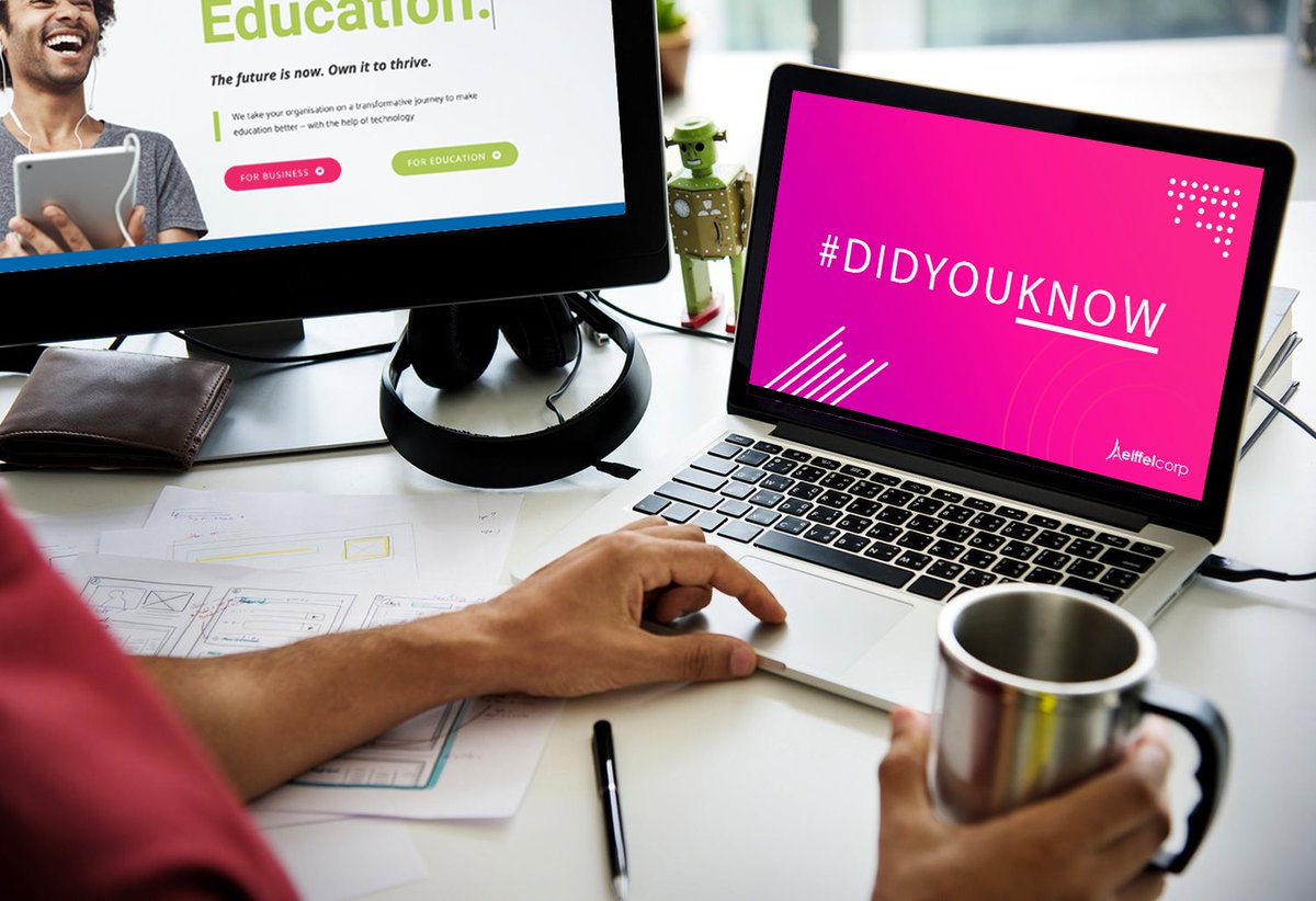EiffelCorpSA's tweet image. Did You Know? According to eLearning Industry, more than 47% of learning management tools will be enabled with AI capabilities within the next three years. Talk to us, for solutions that keep up with the trends, but also with your needs of today.
#DigitalTeachingAndLearning