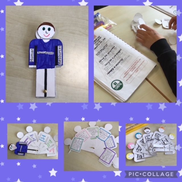 MrsTEHS's tweet photo. #N5BusMan created a version of revision fans for recruitment stages using their graphic organiser to summarise the definitions. Doubles up as #commandword practice.
> outline stages on one side
> decribe stages on the back
#revision #bizedehs https://t.co/SrbKrizj1B