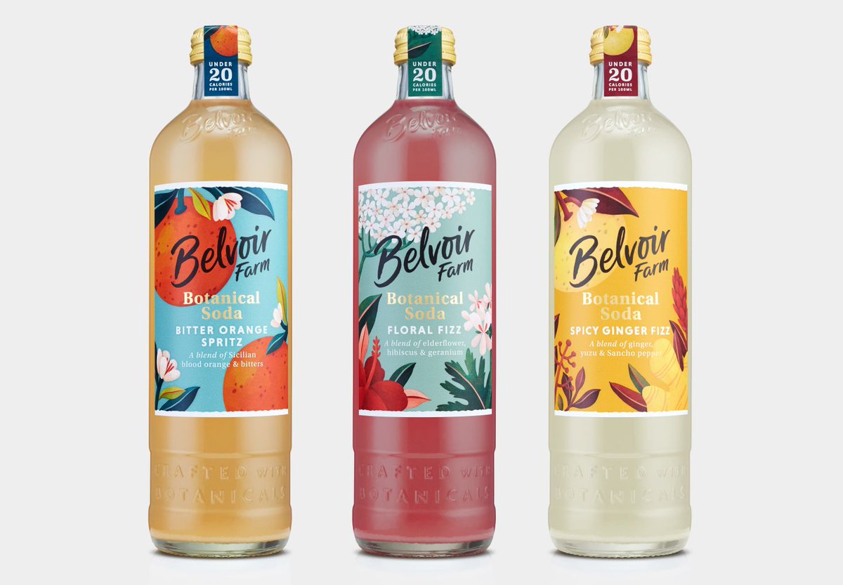 Touchpoints (@packtouchpoints) on Twitter photo .<a href="/belvoirfarm_uk/">Belvoir Farm</a>  launches new Botanicals soda range with brand design by <a href="/bandbstudio/">B&B studio</a>, featuring "unusual" colours for the soft drink markets and incorporating a bespoke glass structure.
packtouchpoints.com/article/convey… .<a href="/belvoirfarm_uk/">Belvoir Farm</a>  launches new Botanicals soda range with brand design by <a href="/bandbstudio/">B&B studio</a>, featuring "unusual" colours for the soft drink markets and incorporating a bespoke glass structure.
packtouchpoints.com/article/convey…