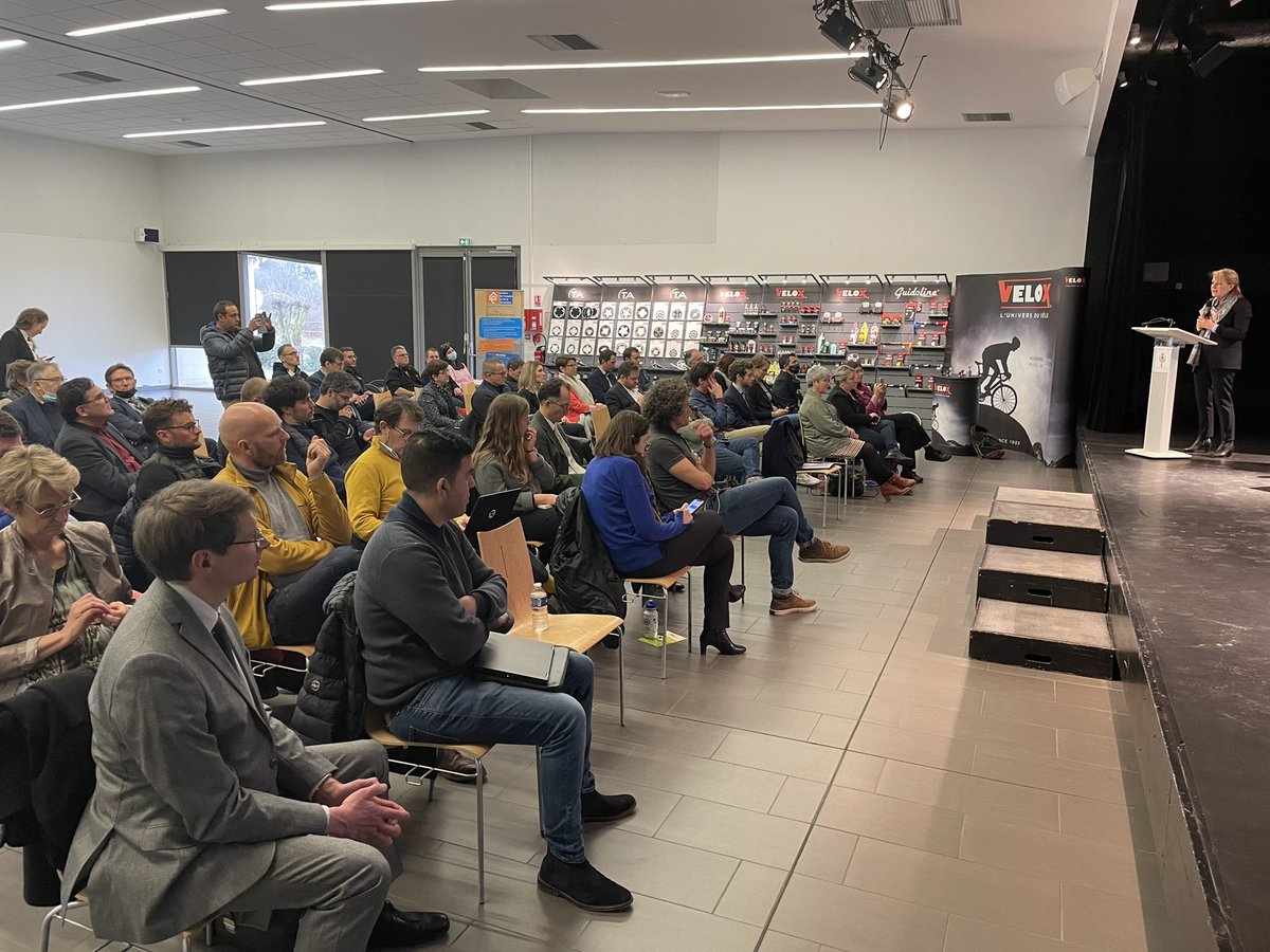 Sissonne (02). « Le vélo fait partie de notre passé, de notre présent, et manifestement de notre avenir » <a href="/AudeBono/">Aude Bono-Vandorme</a>, députée de l’Aisne.