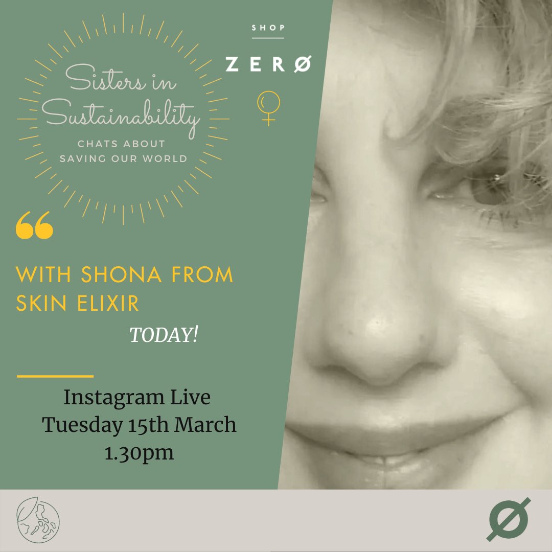 Head over to our  Instagram Instagram.com/shopzeronottm now. I’m going to be talking to Shona from <a href="/skin_elixir/">Skin Elixir™</a> ahead of her pop-up in the store this weekend #nottingham #skincare #zerowasteshop