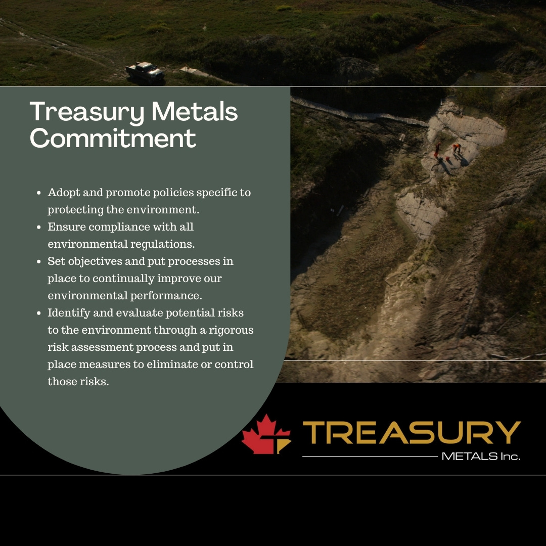 NexGoldMining's tweet photo. Treasury Metals is committed to responsible stewardship of the environment. Our key focus is on meeting the company’s goals of minimizing environmental impact, efficient use of the resources we consume, and conserving natural resources for future generations.
#TML #TSRMF #Mining https://t.co/hz4zpeAhbn