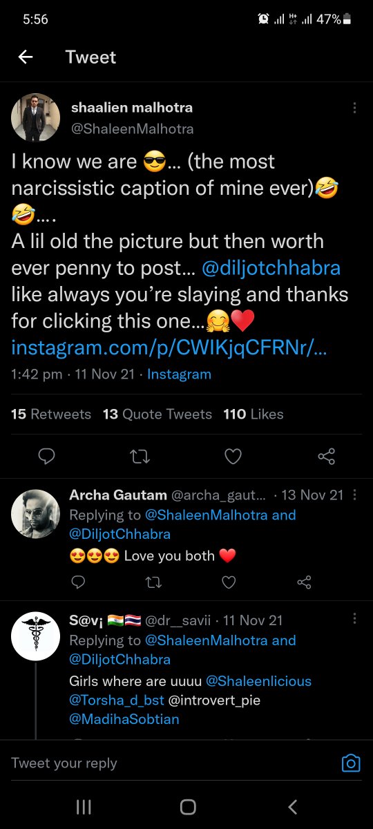 stormfly1334's tweet photo. Go to his page find this tweet and check the comments and quotes. And answer honestly. Does an FD like this deserve anything from him? They mocked him. Accused him of EMA with Dil. And all this when he was (and still is) trying cope up with the greatest +
6
#ZiddiDilMaaneNa https://t.co/f7mJDQvOg5