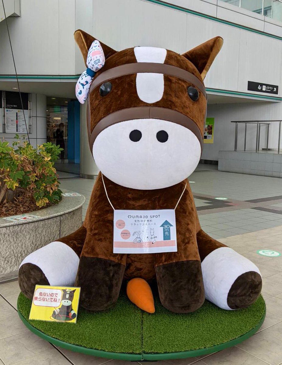 UmaUsaCafe's tweet photo. UMJOスポットに可愛い芦毛さんがいました💕
#阪神競馬場
#UMJO
#芦毛さん https://t.co/lGZj0uq6Jh