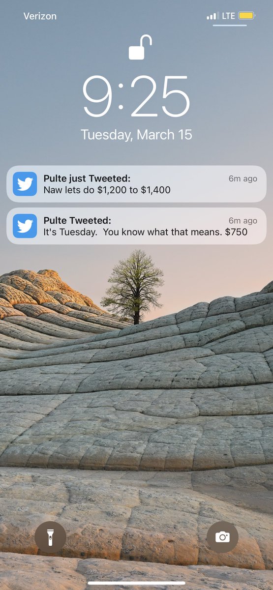 dgibs20's tweet photo. @pulte i’ve got my notifications on $djgiblin https://t.co/BEtkNodcyt