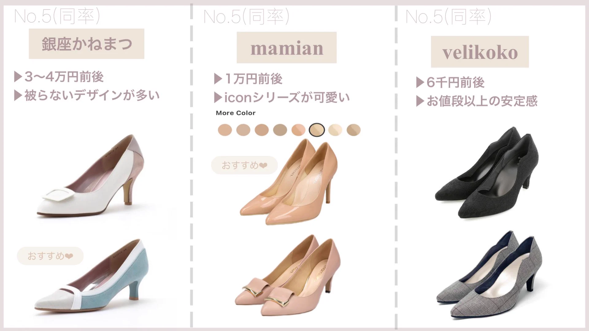 通勤・お仕事中は「疲れにくいヒールをはこう」OLさんや春から社会人の方の参考になると嬉しいです