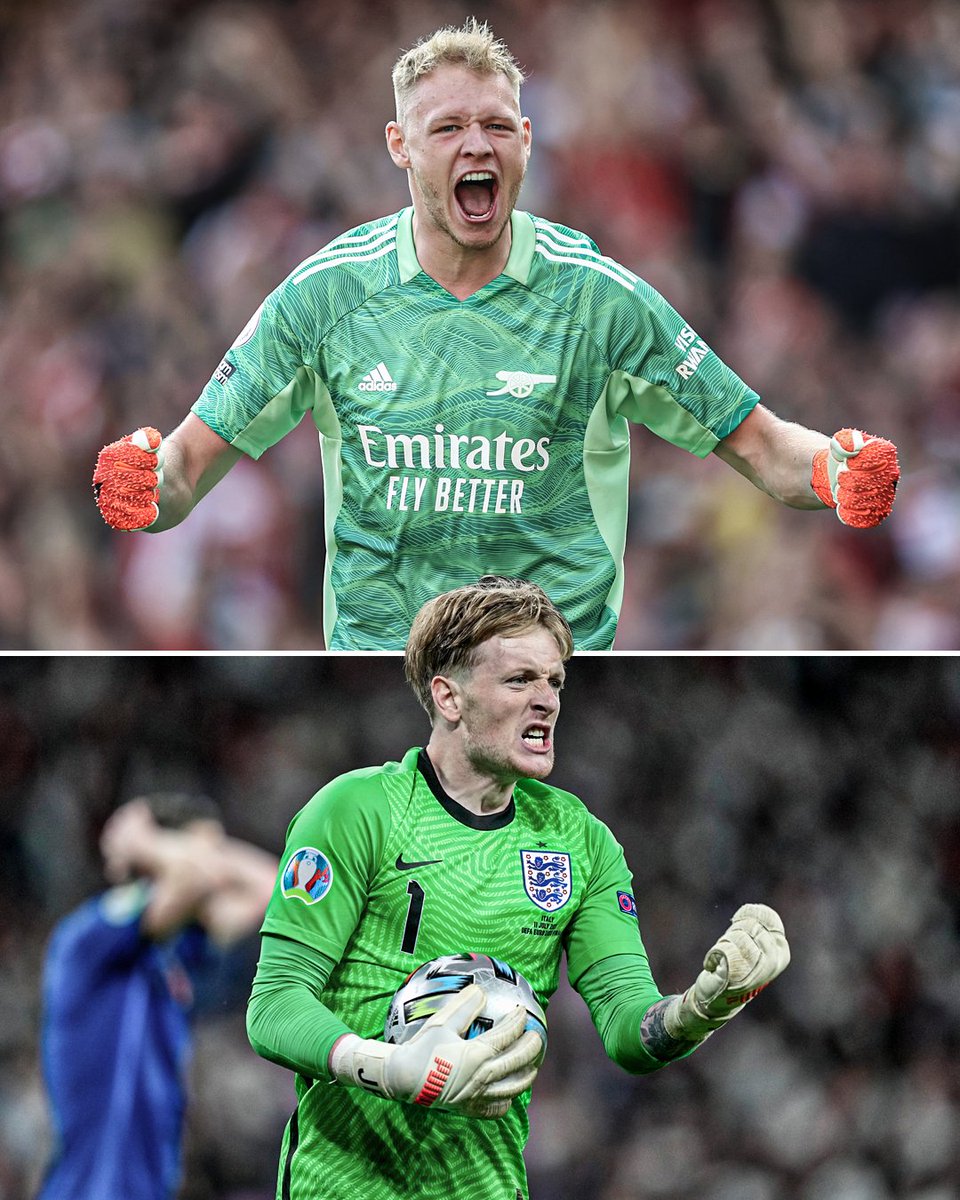 Who should be England's number one? 🧤

🔄 - Ramsdale
❤️ - Pickford