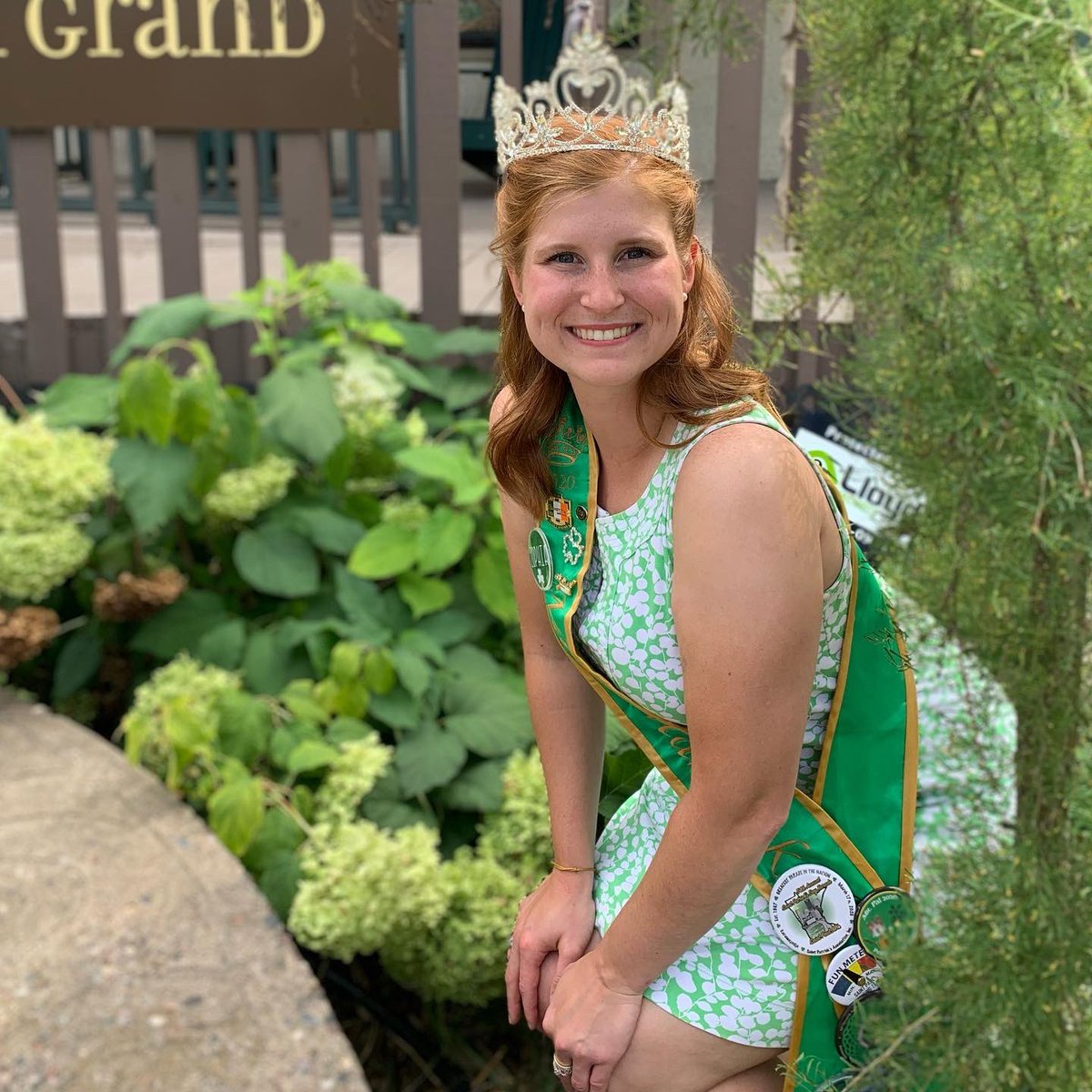 StPatsMN's tweet photo. In 2020, Miss Shamrock Zophia Raleigh was crowned! None of us could have predicted the shenanigans that came next. Zophia remains an incredible representative for this association. Before her successor is named tonight, please join us in thanking Zophia for her 2 YEARS of service https://t.co/noiAT8mNLU