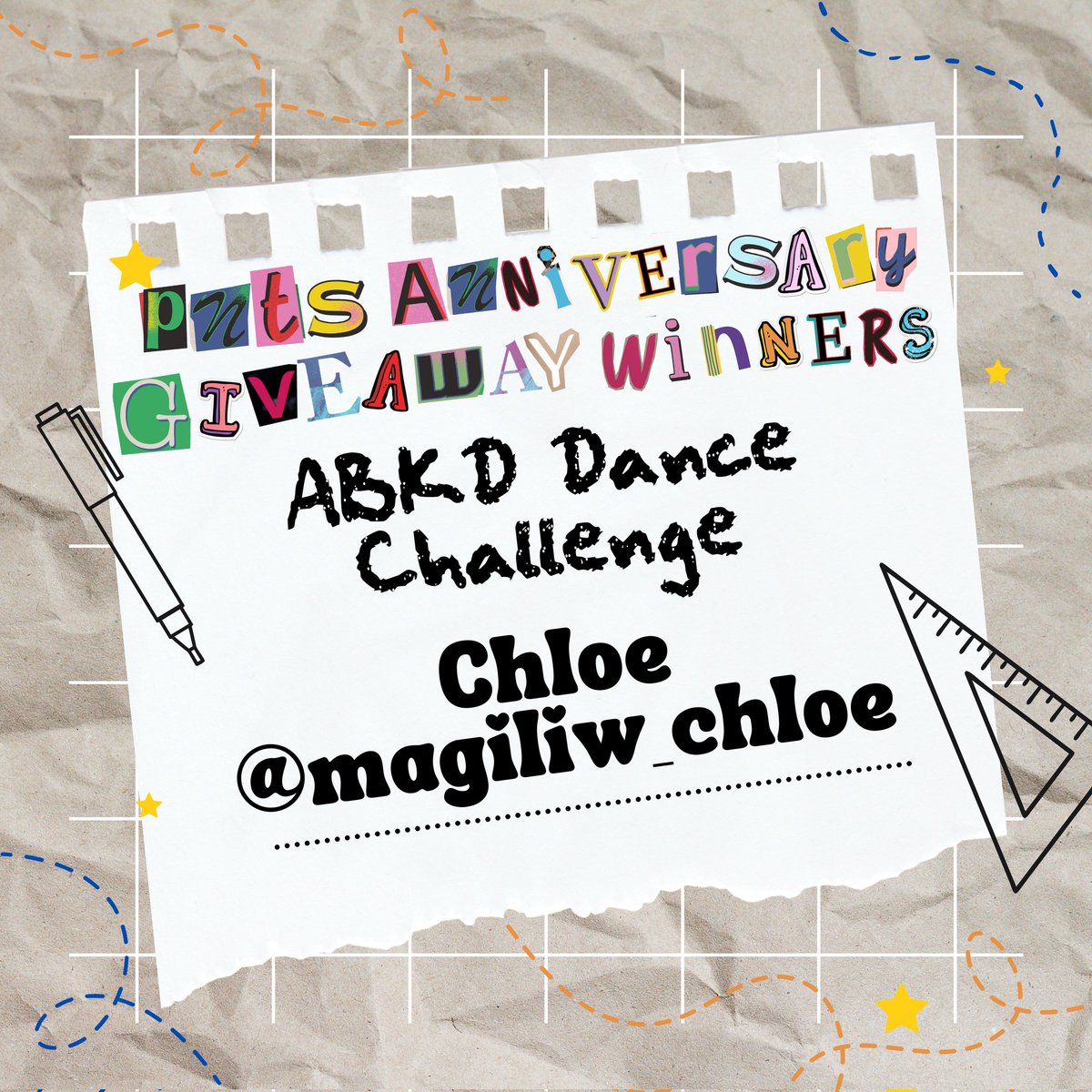 _PNTSquad's tweet photo. Congratulations to the Winners of our Anniversary Giveaway!
Game 1: @sekennuggets
Game 2: @taneolover
ABKD Dance Challenge: @magiliw_chloe @deshna_aveerie
Thank you to everyone who participated!
#PNTSAnn1versary #PNTSpace #PNTSWRU #PNTSRUG
#ALAMAT @Official_ALAMAT https://t.co/aDk1BLesD7