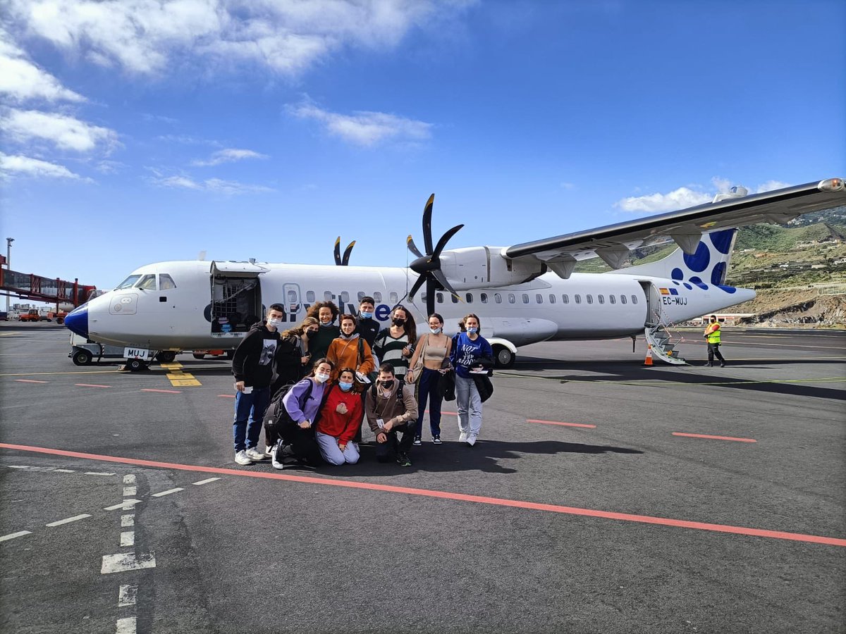 L’expedició de Ciències de la terra i del medi ambient de 1r de Batx a La Palma torna cap a casa!